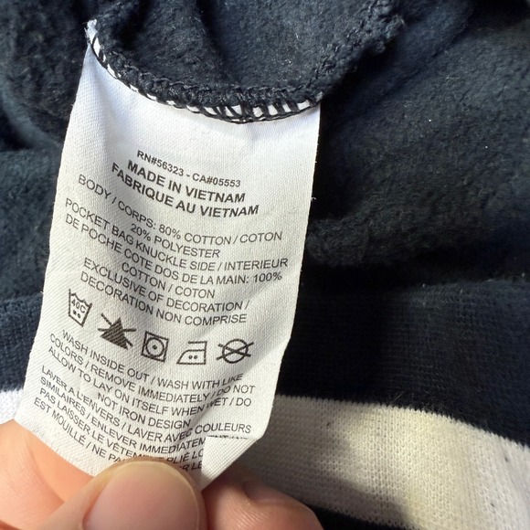 Nike Air Men Black Jogger Sweatpants Fleece‎ Lined Size Medium 30x30 - Picture 9 of 10